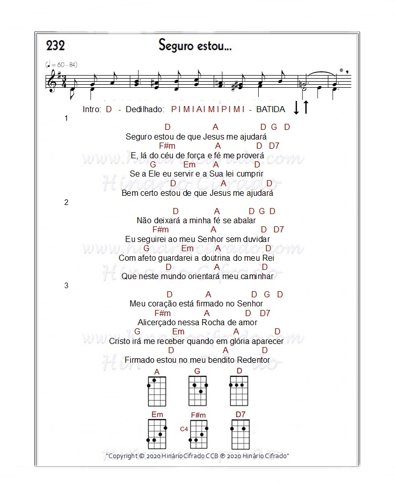 Caderno De Cifras Diversas Para Ukulele